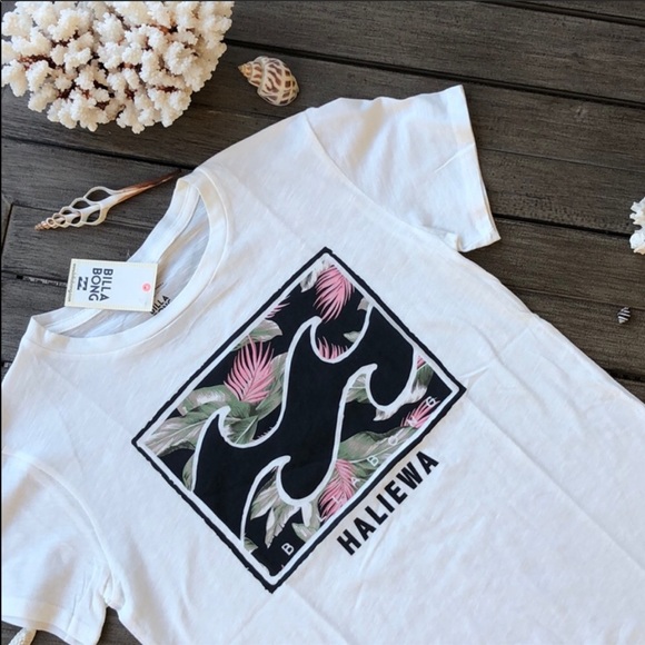 🌴🔆BILLABONG- HI FLORAL TEE SHIRT🔆🌴 - Picture 4 of 6